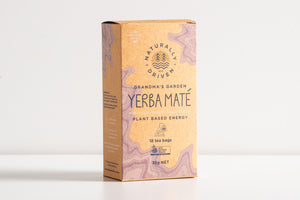 Organic Grandmas Garden TEA BAGS - Yerba Maté, Hibiscus, Rose & Calendula