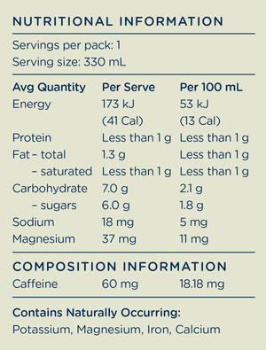 Organic sparkling Yerba Maté - ORIGINAL flavour x 24