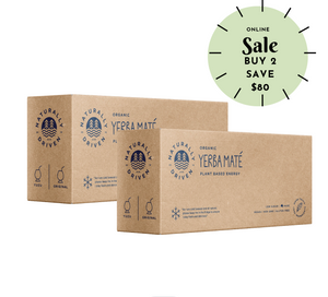 Organic sparkling Yerba Maté - YUZU flavour 20 pack